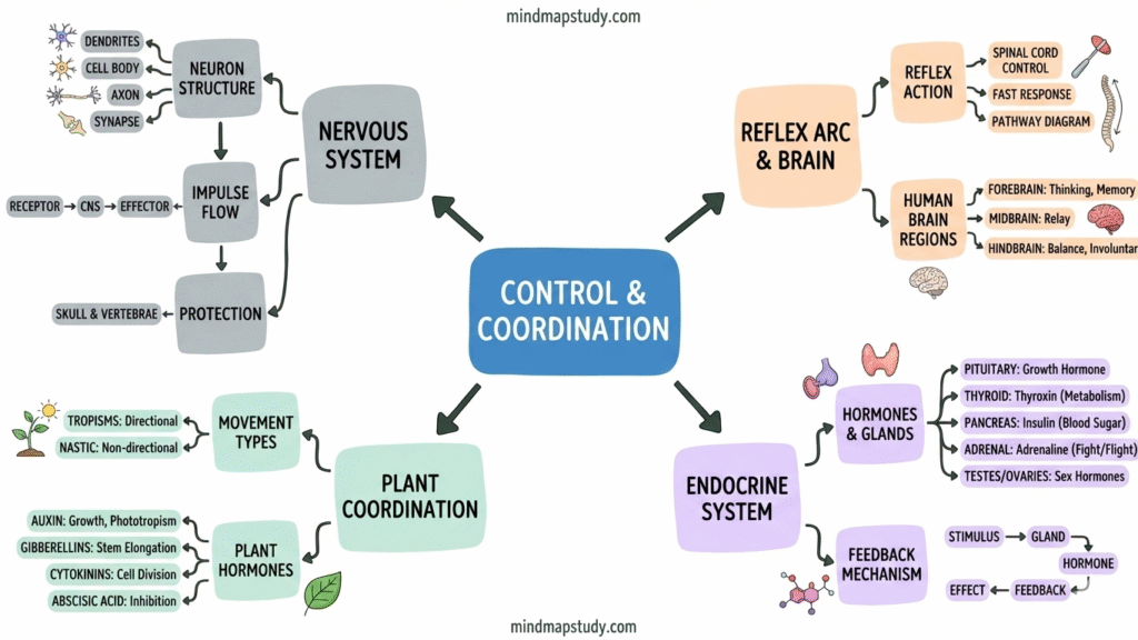 control and coordination