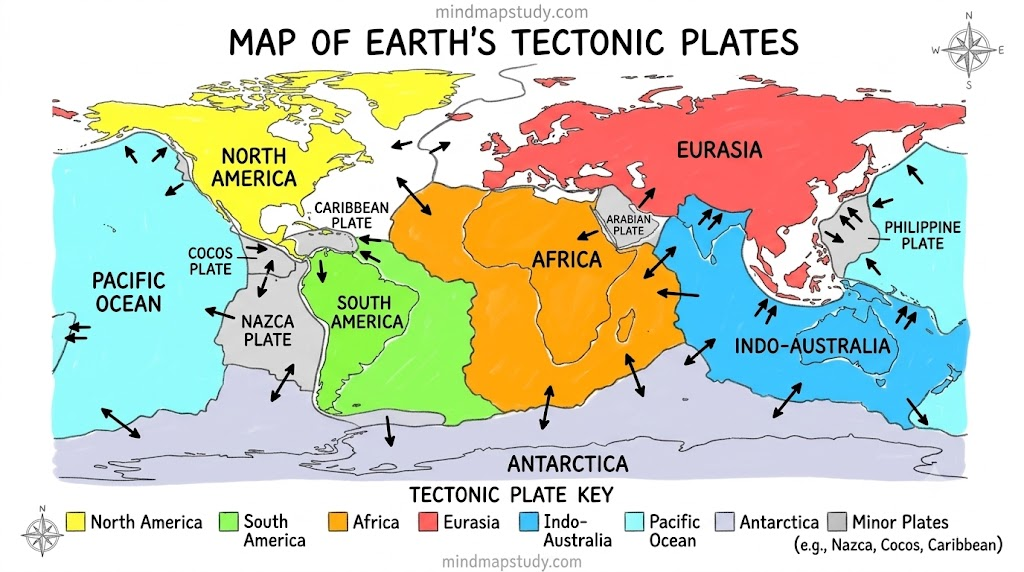 earth techtonic plates