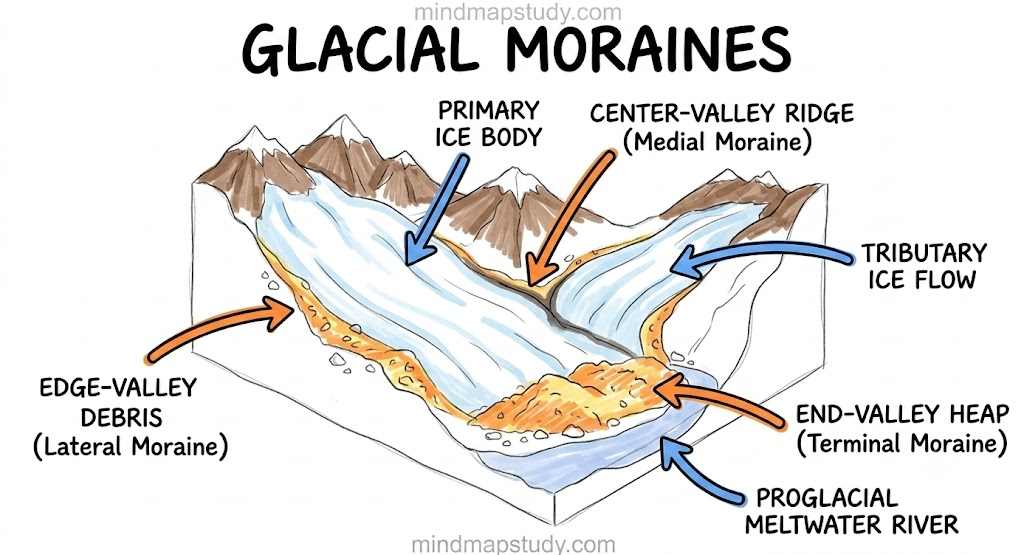 glacial moraines